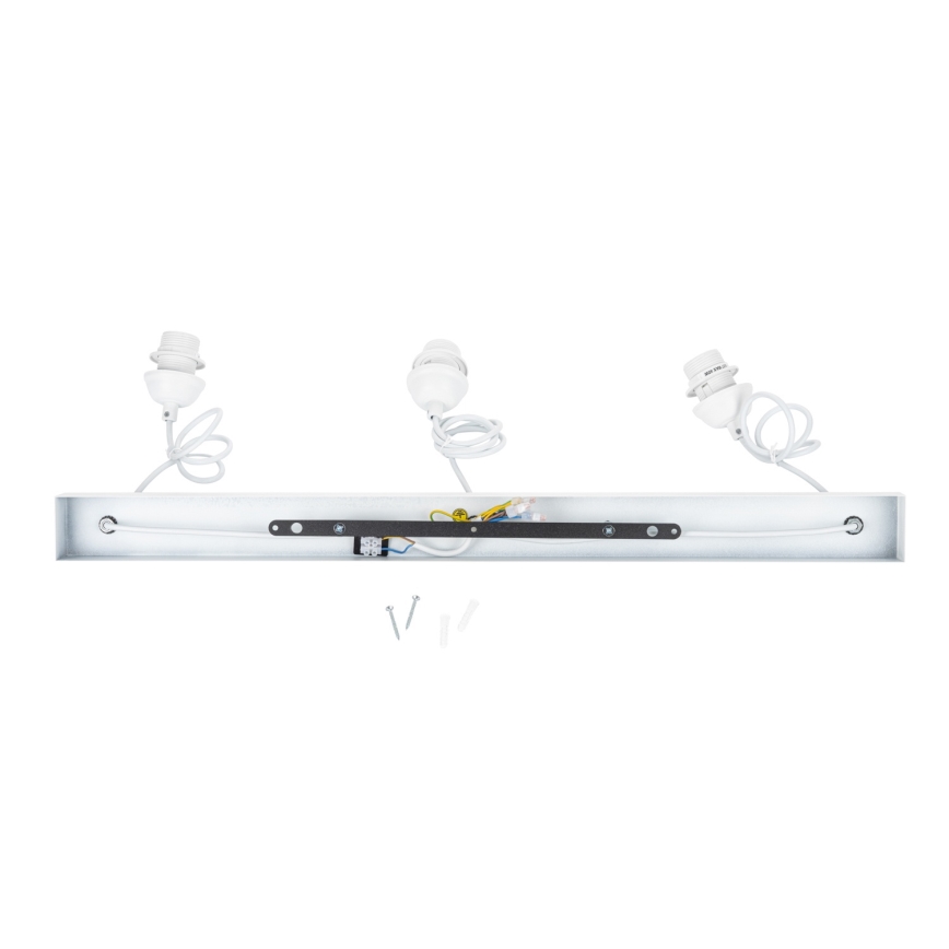 Brilagi - Lampadario a sospensione con cavo WABI SABI 3xE27/40W/230V bianco