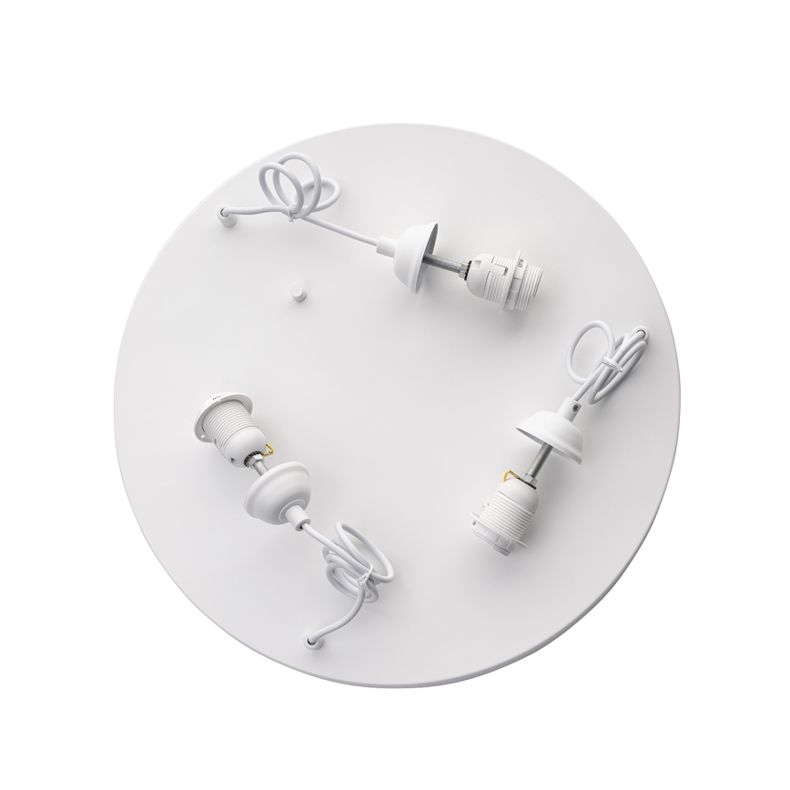 Brilagi - Lampadario a sospensione con cavo WABI SABI 3xE27/40W/230V Ø 60 cm bianco