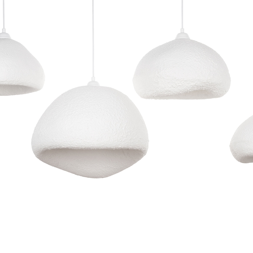 Brilagi - Lampadario a sospensione con cavo WABI SABI 4xE27/40W/230V bianco