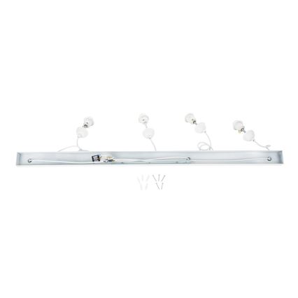 Brilagi - Lampadario a sospensione con cavo WABI SABI 4xE27/40W/230V bianco