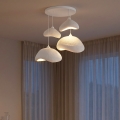 BRILAGI - Lampadario a sospensione con cavo WABI SABI 4xE27/40W/230V Ø 90 cm bianco