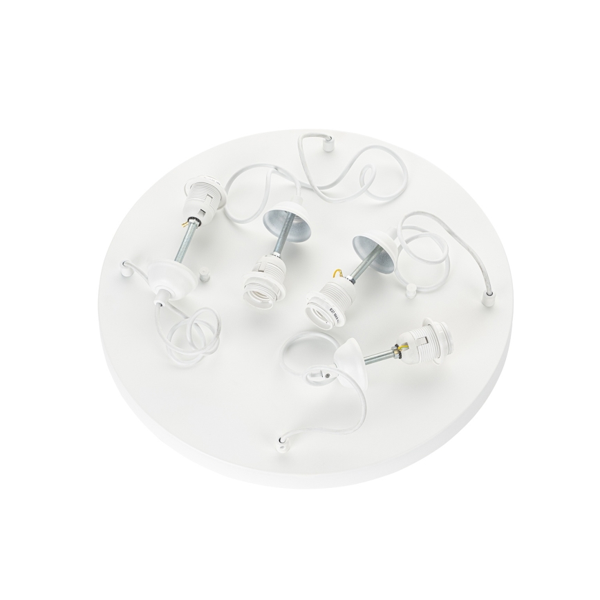 Brilagi - Lampadario a sospensione con cavo WABI SABI 4xE27/40W/230V Ø 90 cm bianco
