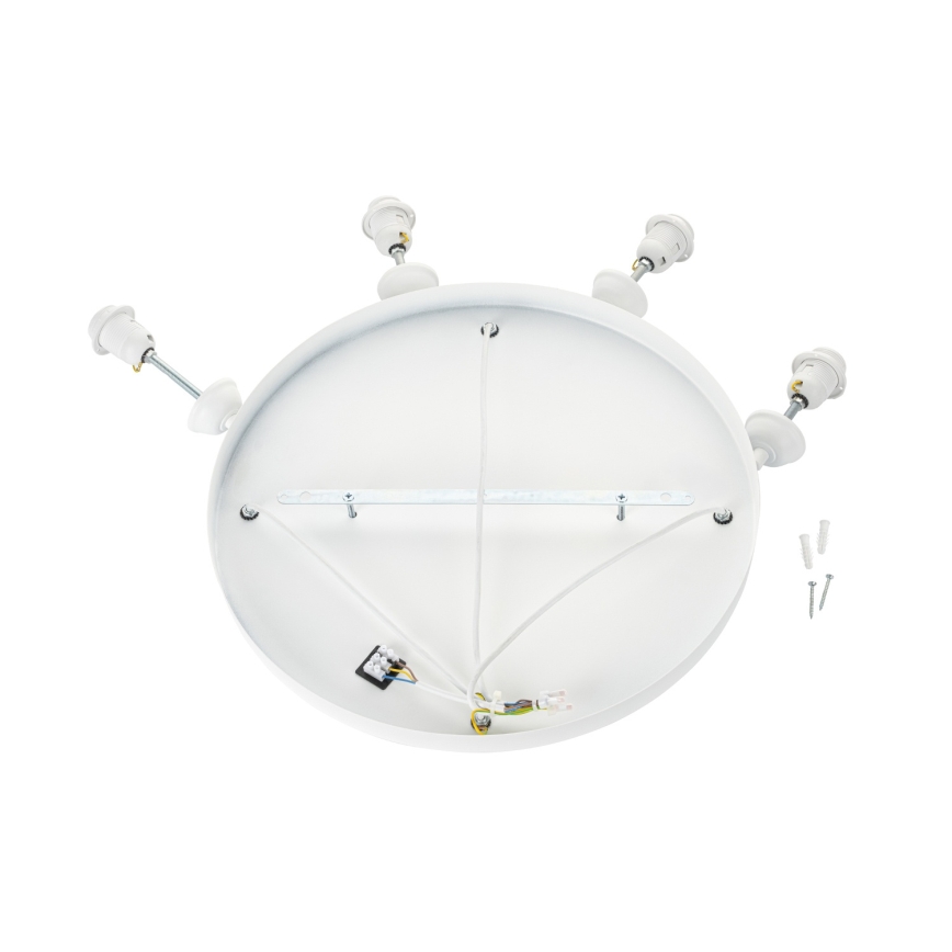 Brilagi - Lampadario a sospensione con cavo WABI SABI 4xE27/40W/230V Ø 90 cm bianco