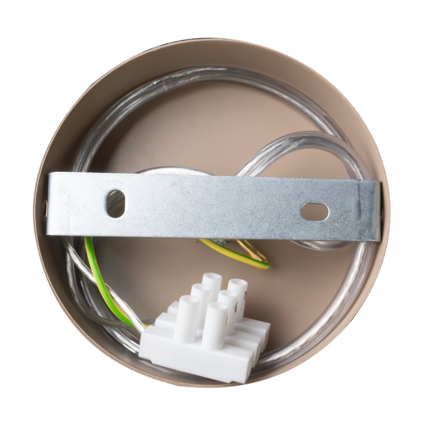 Brilagi - Lampadario a sospensione con filo ABRAHAM 1xE27/60W/230V diametro 35 cm beige