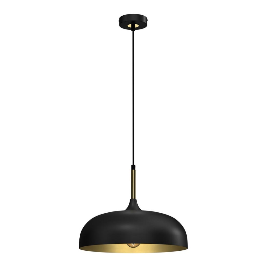 Brilagi - Lampadario a sospensione con filo ABRAHAM 1xE27/60W/230V diametro 35 cm nero