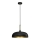 Brilagi - Lampadario a sospensione con filo ABRAHAM 1xE27/60W/230V diametro 35 cm nero