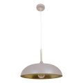 Brilagi - Lampadario a sospensione con filo ABRAHAM 1xE27/60W/230V diametro 45 cm beige