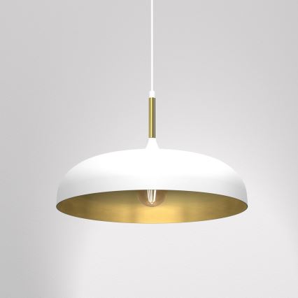 Brilagi - Lampadario a sospensione con filo ABRAHAM 1xE27/60W/230V diametro 45 cm bianco