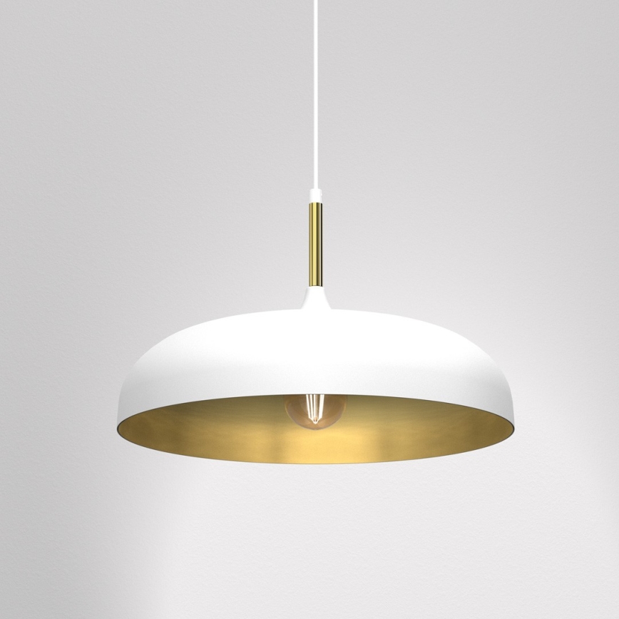 Brilagi - Lampadario a sospensione con filo ABRAHAM 1xE27/60W/230V diametro 45 cm bianco