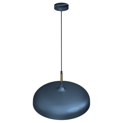 Brilagi - Lampadario a sospensione con filo ABRAHAM 1xE27/60W/230V diametro 45 cm blu