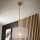Brilagi - Lampadario a sospensione con filo ANTHONY 1xE27/60W/230V quercia/bianco