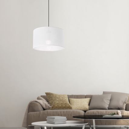 Brilagi - Lampadario a sospensione con filo ANTHONY 1xE27/60W/230V quercia/bianco