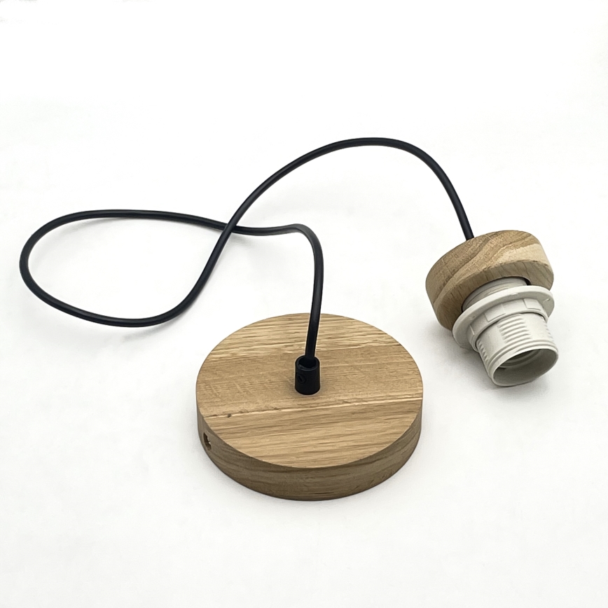 Brilagi - Lampadario a sospensione con filo ANTHONY 1xE27/60W/230V quercia/marrone