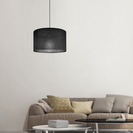 Brilagi - Lampadario a sospensione con filo ANTHONY 1xE27/60W/230V quercia/nero