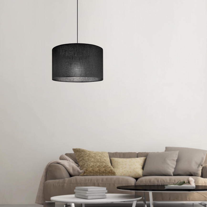 Brilagi - Lampadario a sospensione con filo ANTHONY 1xE27/60W/230V quercia/nero