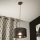 Brilagi - Lampadario a sospensione con filo ANTHONY 1xE27/60W/230V quercia/nero