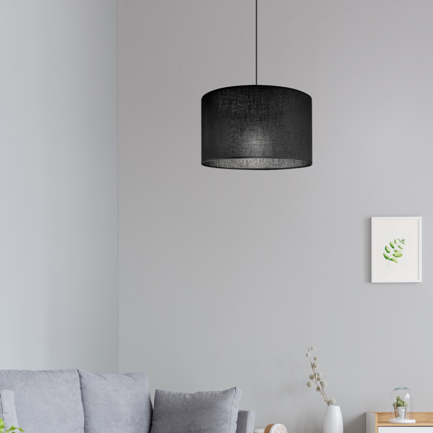 Brilagi - Lampadario a sospensione con filo ANTHONY 1xE27/60W/230V quercia/nero