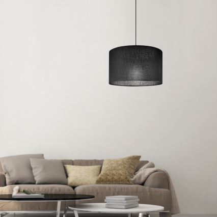 Brilagi - Lampadario a sospensione con filo ANTHONY 1xE27/60W/230V quercia/nero