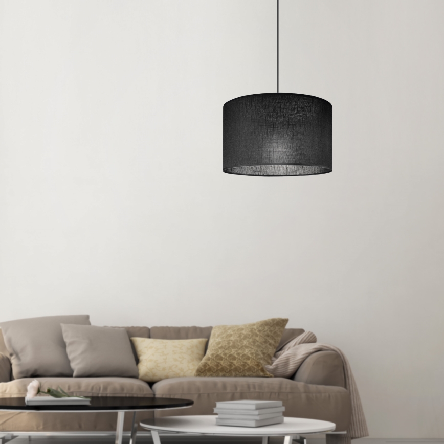 Brilagi - Lampadario a sospensione con filo ANTHONY 1xE27/60W/230V quercia/nero
