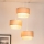 Brilagi - Lampadario a sospensione con filo ARIZONA BOHO 3xE27/15W/230V beige/bianco