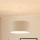 Brilagi - Lampadario a sospensione con filo BOUCLE ROLLER 1xE27/15W/230V diametro 45 cm color crema
