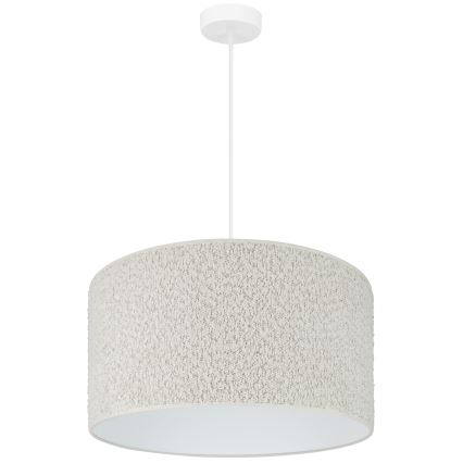 Brilagi - Lampadario a sospensione con filo BOUCLE ROLLER 1xE27/15W/230V diametro 45 cm color crema