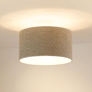 Brilagi - Lampadario a sospensione con filo BOUCLE ROLLER 1xE27/15W/230V diametro 45 cm grigio