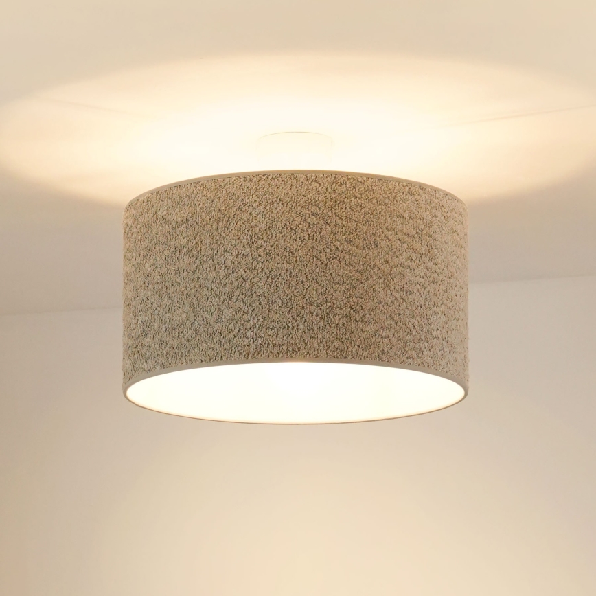 Brilagi - Lampadario a sospensione con filo BOUCLE ROLLER 1xE27/15W/230V diametro 45 cm grigio