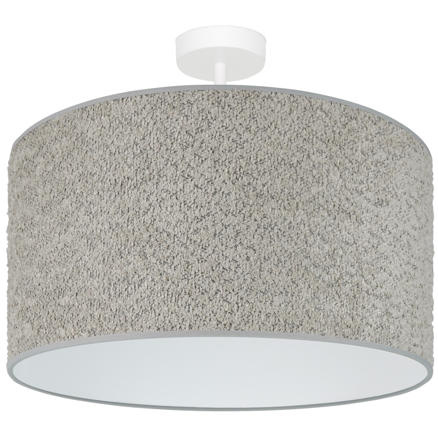 Brilagi - Lampadario a sospensione con filo BOUCLE ROLLER 1xE27/15W/230V diametro 45 cm grigio