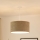 Brilagi - Lampadario a sospensione con filo BOUCLE ROLLER 1xE27/15W/230V diametro 45 cm marrone
