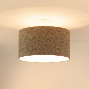 Brilagi - Lampadario a sospensione con filo BOUCLE ROLLER 1xE27/15W/230V diametro 45 cm marrone