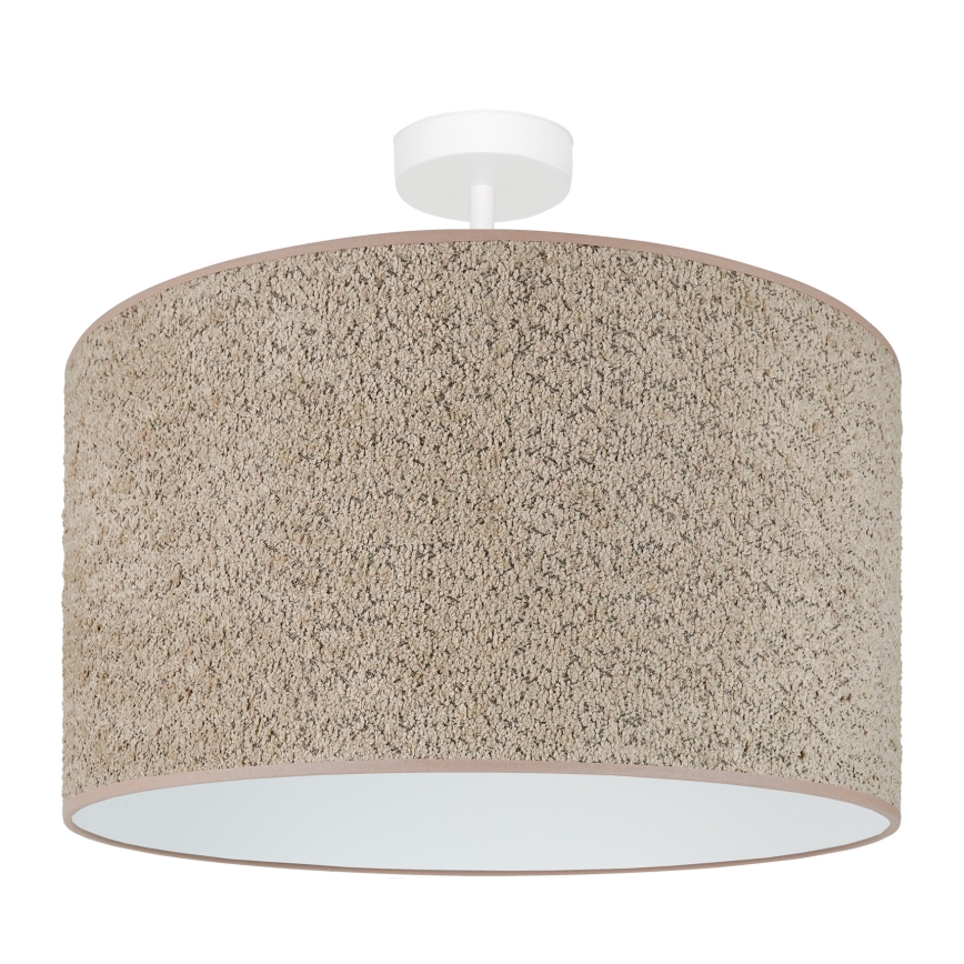 Brilagi - Lampadario a sospensione con filo BOUCLE ROLLER 1xE27/15W/230V diametro 45 cm marrone