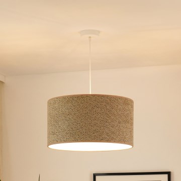Brilagi - Lampadario a sospensione con filo BOUCLE ROLLER 1xE27/15W/230V diametro 50 cm marrone