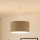 Brilagi - Lampadario a sospensione con filo BOUCLE ROLLER 1xE27/15W/230V diametro 50 cm marrone