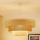 Brilagi - Lampadario a sospensione con filo CEDAR LUNETA 1xE27/15W/230V diametro 60 cm beige/marrone/color crema
