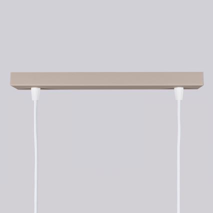 Brilagi - Lampadario a sospensione con filo CRESTO 2xGU10/10W/230V taupe