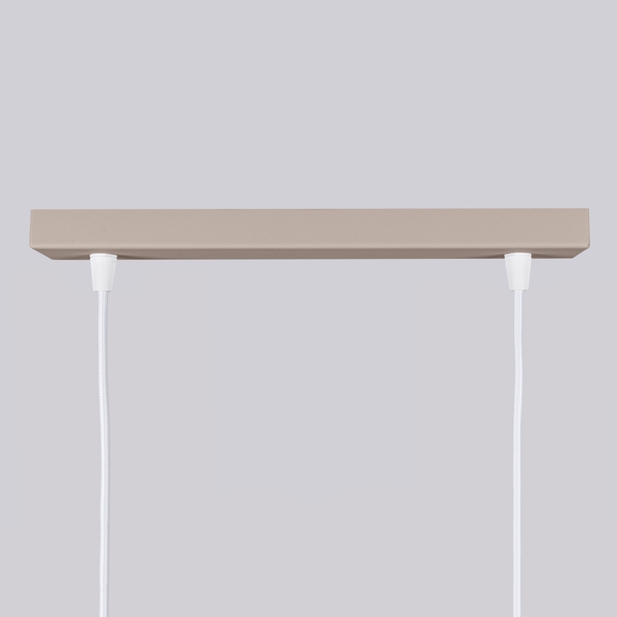 Brilagi - Lampadario a sospensione con filo CRESTO 2xGU10/10W/230V taupe