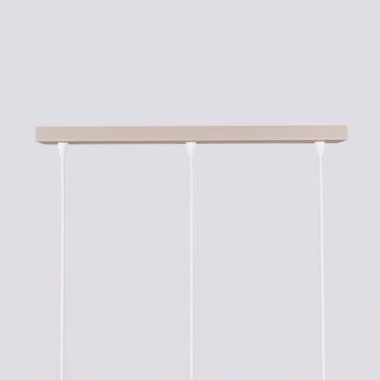 Brilagi - Lampadario a sospensione con filo CRESTO 3xGU10/10W/230V taupe
