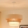 Brilagi - Lampadario a sospensione con filo DENVER LUNETA 1xE27/15W/230V diametro 45 cm beige/marrone/color crema