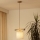 Brilagi - Lampadario a sospensione con filo FOREST 1xE27/15W/230V pino/marrone/color crema
