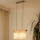 Brilagi - Lampadario a sospensione con filo FOREST 2xE27/15W/230V pino/marrone/color crema