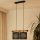 Brilagi - Lampadario a sospensione con filo FOREST 2xE27/15W/230V pino/nero