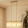 Brilagi - Lampadario a sospensione con filo FOREST 3xE27/15W/230V pino/marrone/color crema