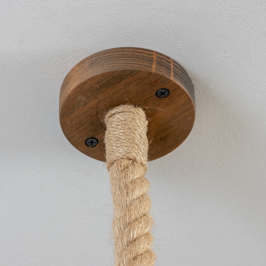 Brilagi - Lampadario a sospensione con filo KOS 1xE27/60W/230V faggio