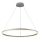 Brilagi - Lampadario a sospensione con filo LED dimmerabile CIRCLE LED/55W/230V 3000-6500K argento + telecomando