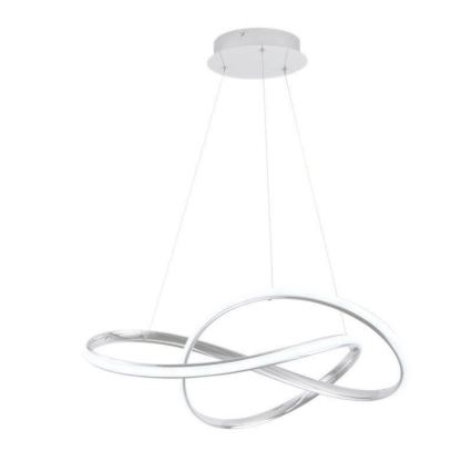 Brilagi - Lampadario a sospensione con filo LED dimmerabile COSMOWAVE LED/70W/230V 3000-6500K bianco + telecomando