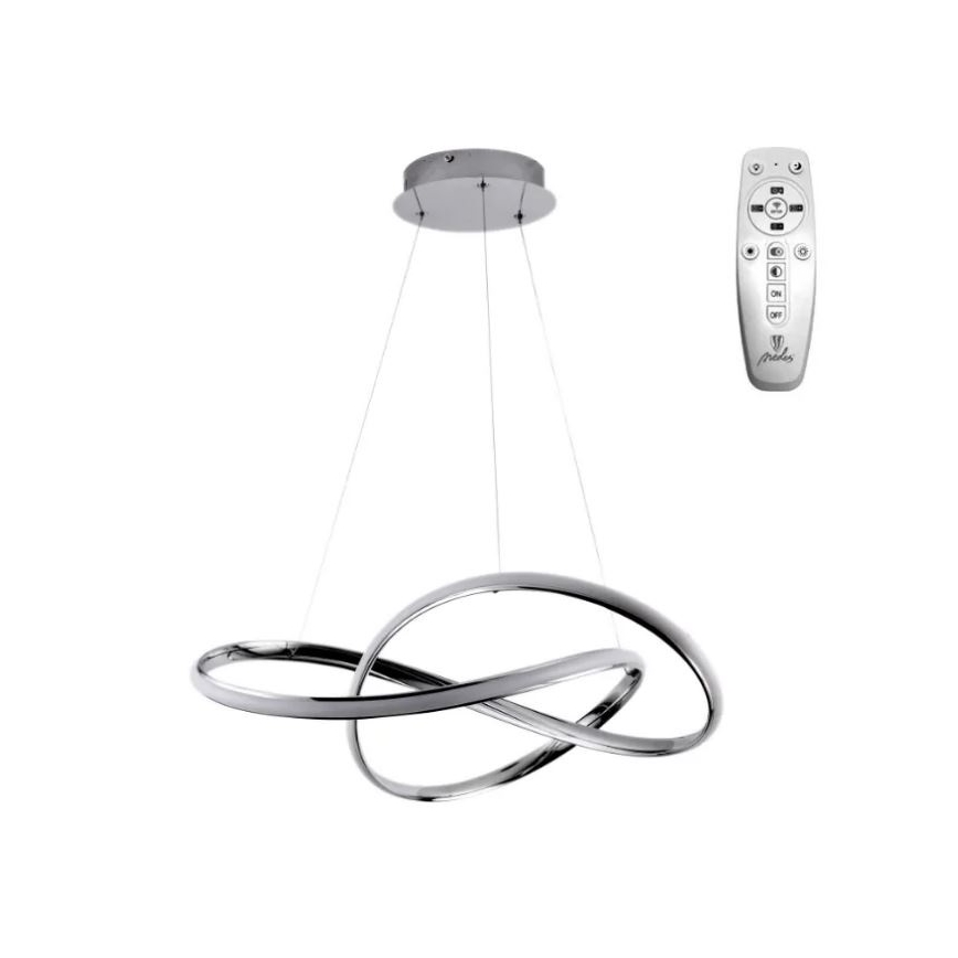 Brilagi - Lampadario a sospensione con filo LED dimmerabile COSMOWAVE LED/70W/230V 3000-6500K bianco + telecomando