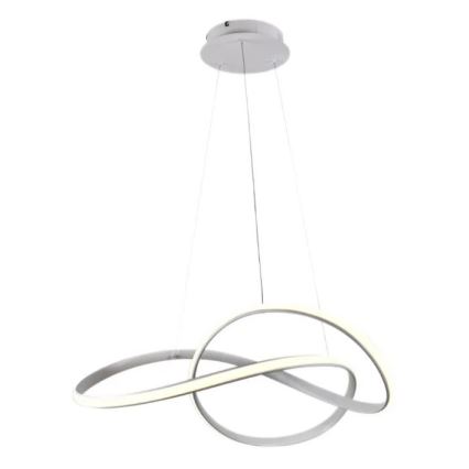 Brilagi - Lampadario a sospensione con filo LED dimmerabile COSMOWAVE LED/70W/230V 3000-6500K bianco + telecomando