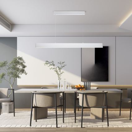 Brilagi - Lampadario a sospensione con filo LED dimmerabile SLIMLINE LED/40W/230V 3000-6000K bianco + telecomando