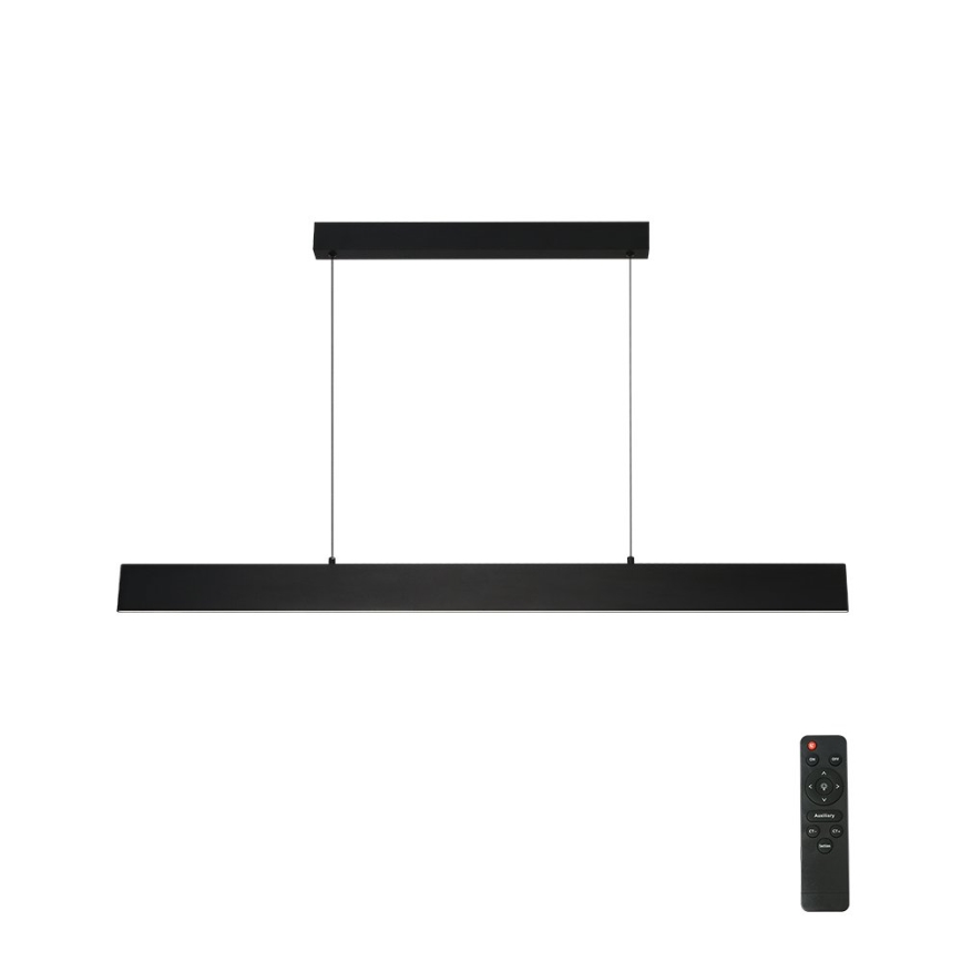 Brilagi - Lampadario a sospensione con filo LED dimmerabile SLIMLINE LED/40W/230V 3000-6000K nero + telecomando